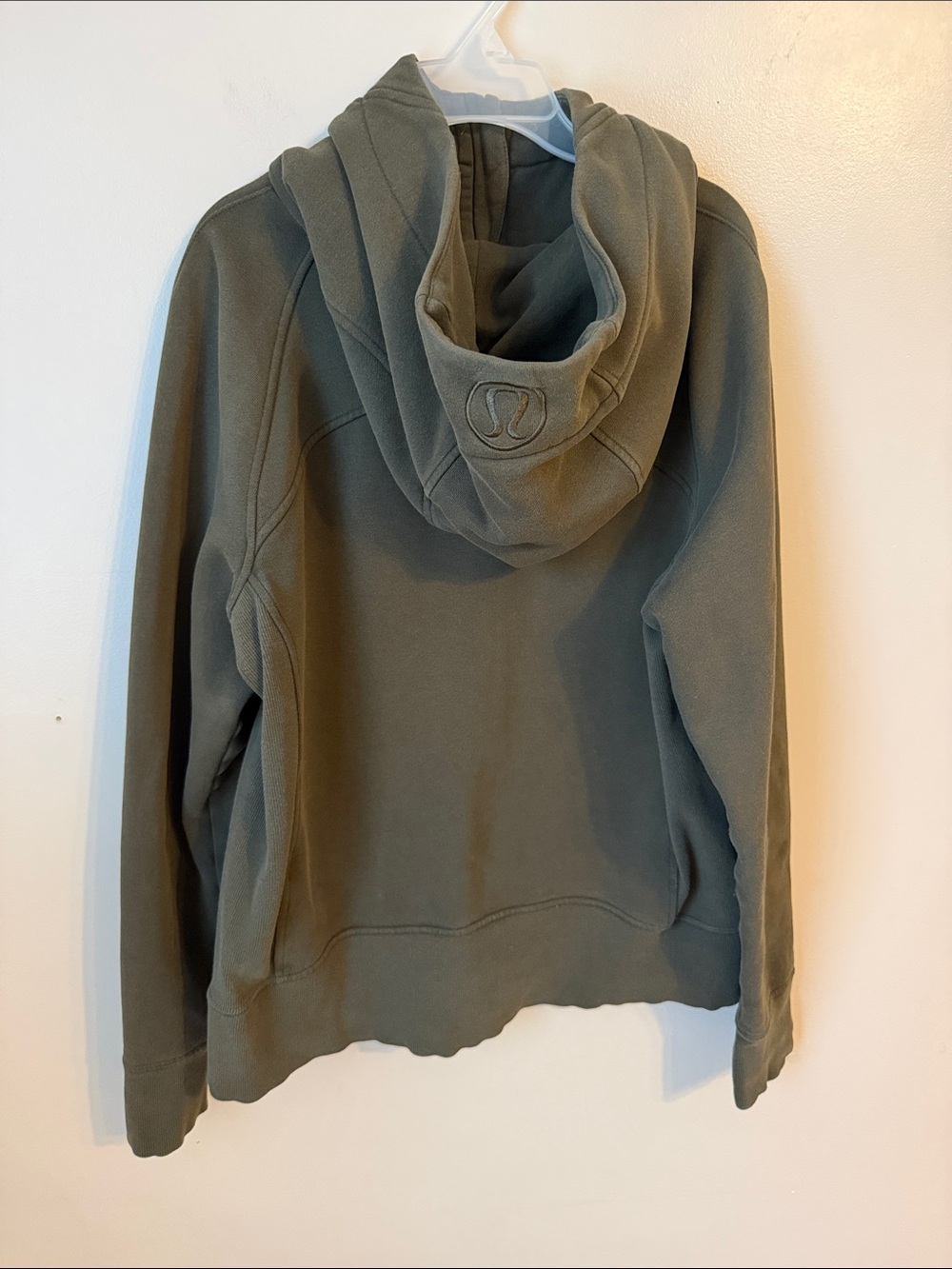 lululemon athletica Olive Green Full-Zip Hoodie - Picture 3 of 10